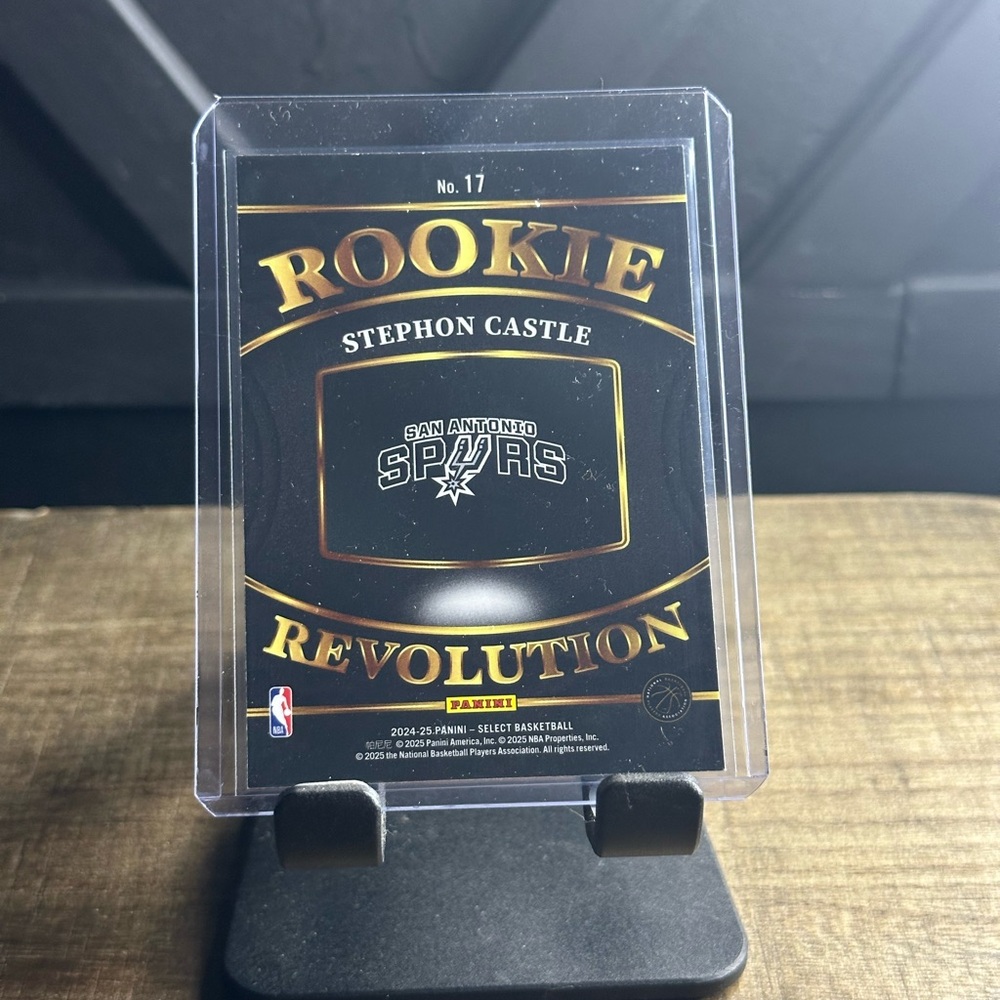 Stephon Castle 2024 Select Certified Red Flash RC #/99 with two other cards lot🔥 - Picture 7 of 7